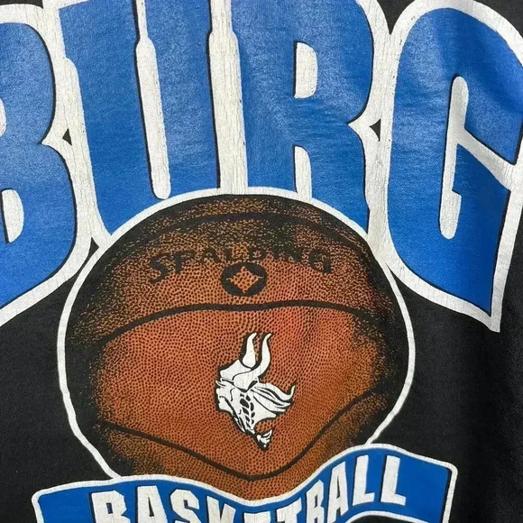90s Vintage Miami Burg Basketball 1996 T-Shirt - Classic Sportswear - Picture 3 of 6